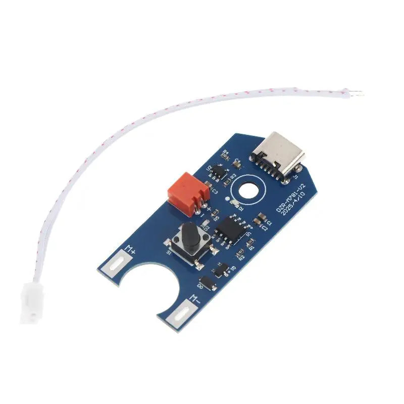 Type-C Mini Motor Driver Mainboard | USB Rechargeable DIY Module Motor Driver Module QXL Default Title