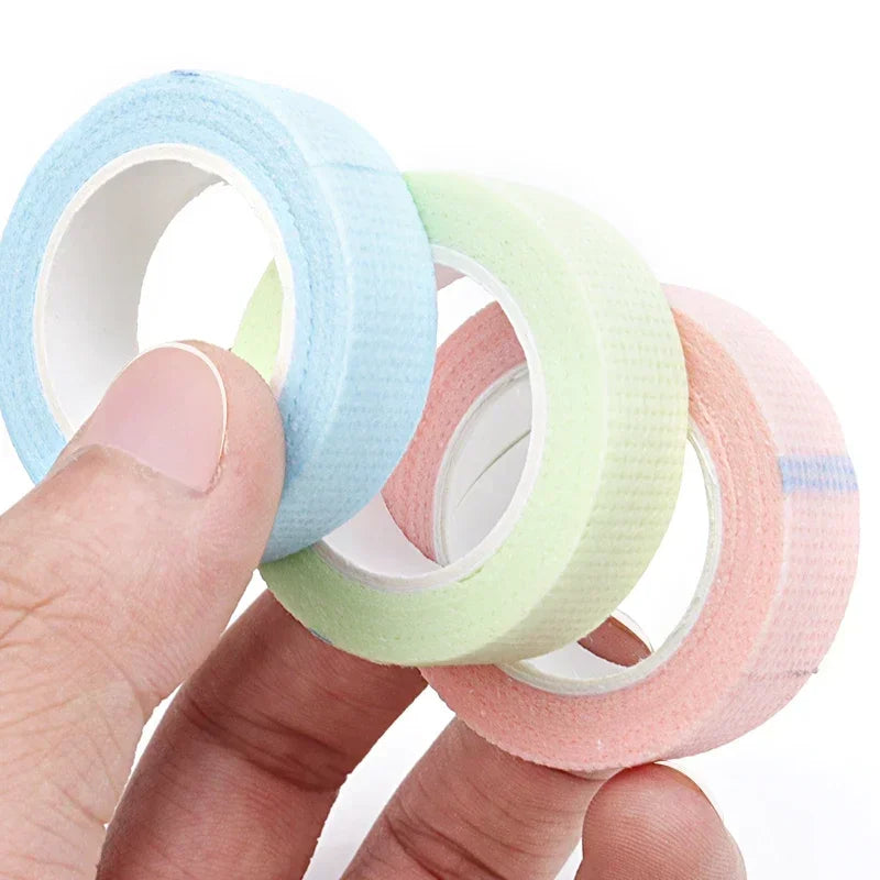 5-Roll Eyelash Extension Tape & Under Eye Pads | Breathable Lash Extension Tape QXL