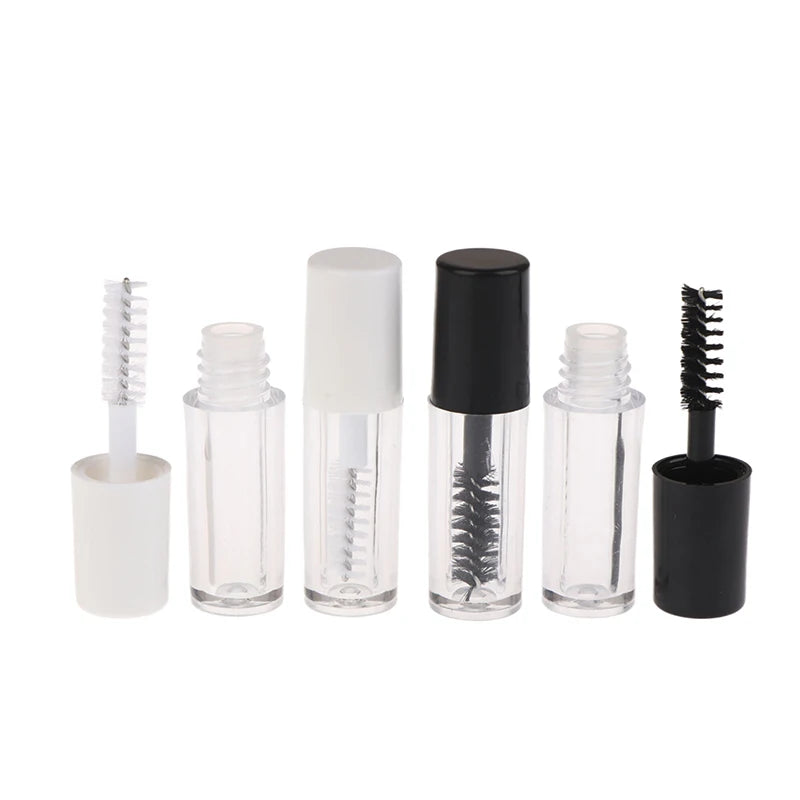 3-Pack Empty Mascara Tubes with Eyelash Wand | 1.2ml Refillable Refillable Mascara Tube QXL