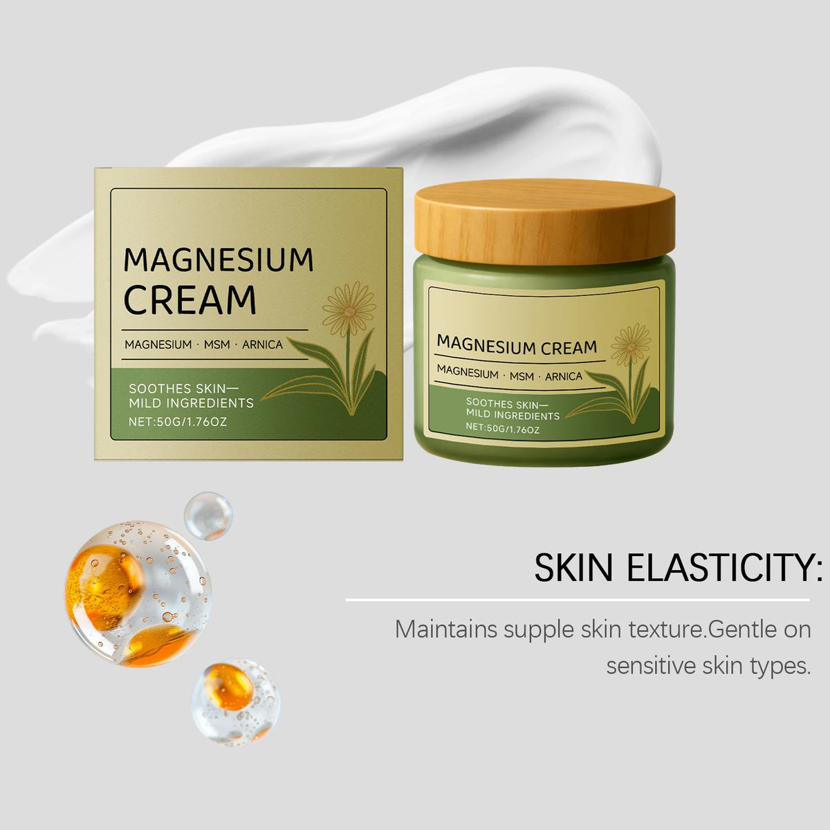 Botanical Body Cream for Knees & Wrists | Moisturizing Balm 50g Body Moisturizing Cream QXL