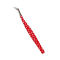 Curved Anti-Static Eyelash Tweezers | Stainless Steel Lash Tool Eyelash Tweezers QXL Red