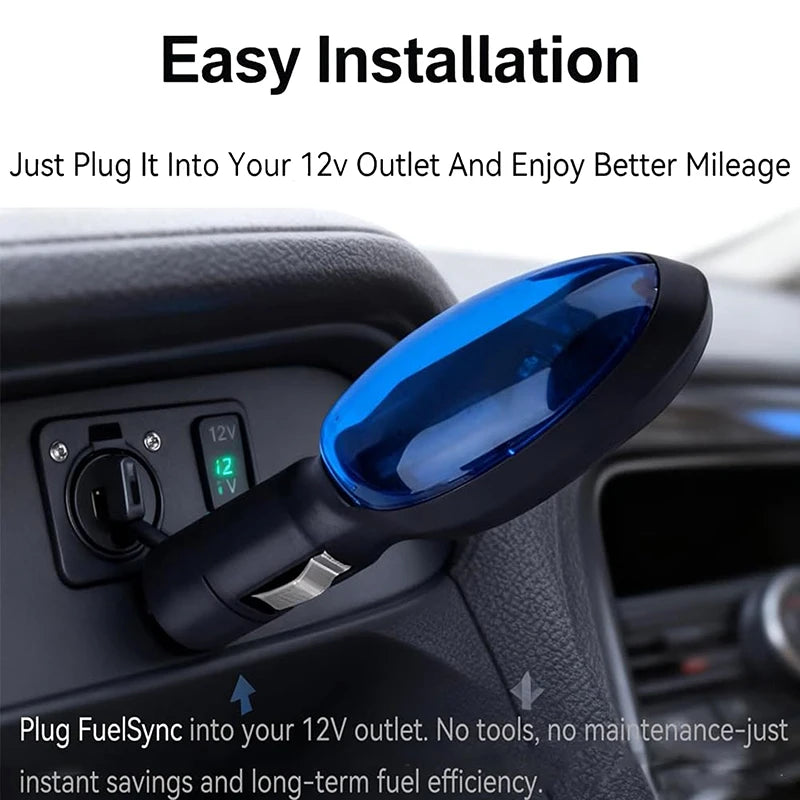 12V Car Fuel Economizer | Plug-In Voltage Stabilizer Car Fuel Economizer QXL