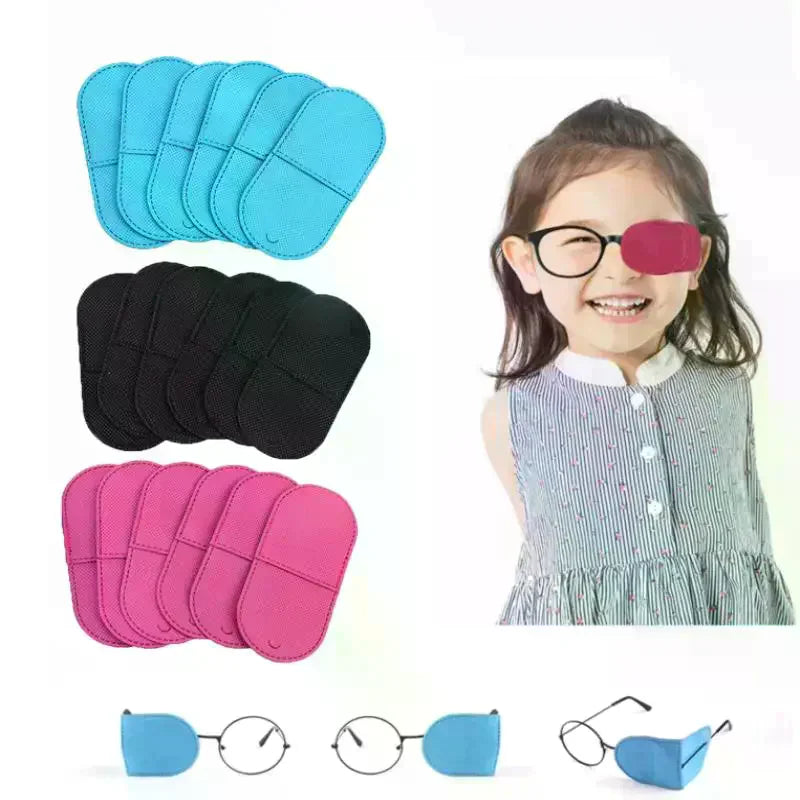 6-Pack Kawaii Kids Eye Patches for Glasses | Reusable Eyeshade Kids Eye Patch QXL