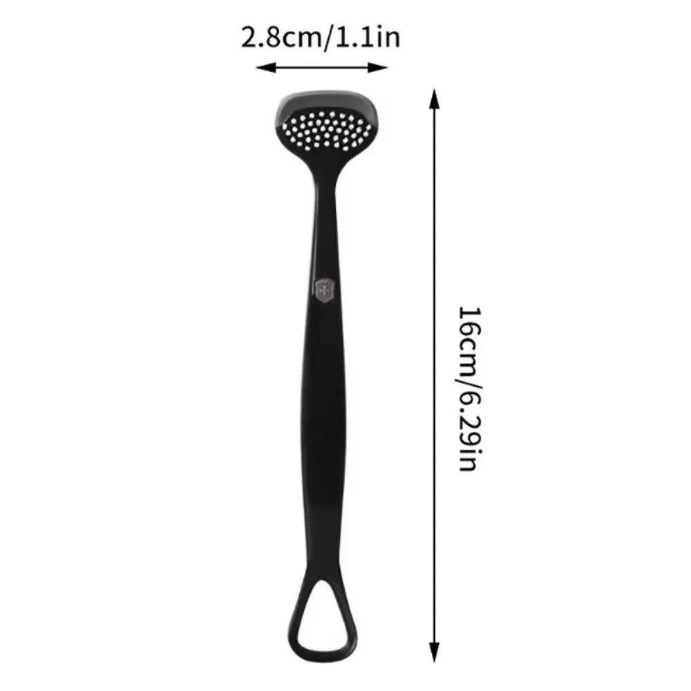 Triple-Effect Silicone Tongue Scraper | Fresh Breath Cleaner Tongue Scraper QXL
