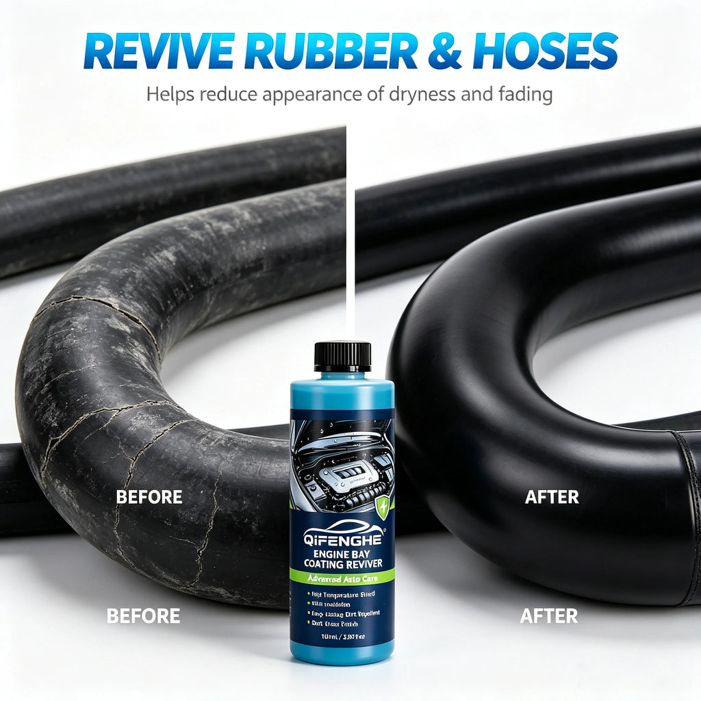 Engine Bay Coating Liquid 100ml | High-Temp Gloss & Protection Engine Bay Coating QXL