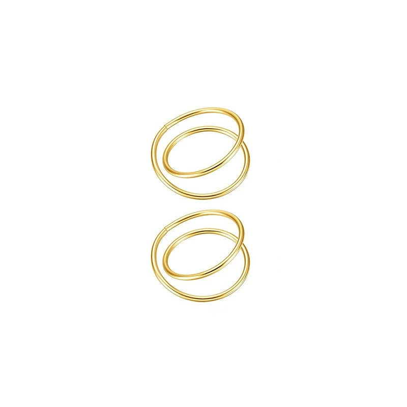 Gold Metal Spiral Napkin Rings for Weddings & Dining Napkin Rings QXL 2pcs