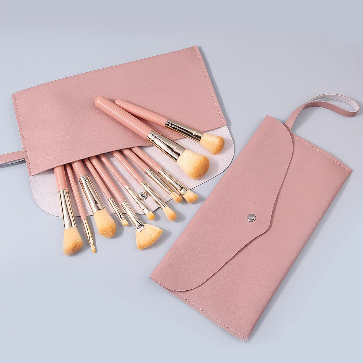 Portable Makeup Brush Storage Bag | Large-Capacity Organizer Makeup Brush Bag QXL