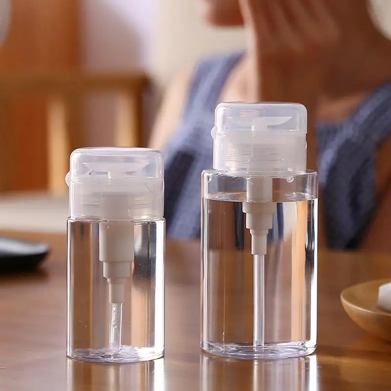 Refillable Plastic Press Pump Bottle | Liquid Dispenser Pump Dispenser Bottle QXL