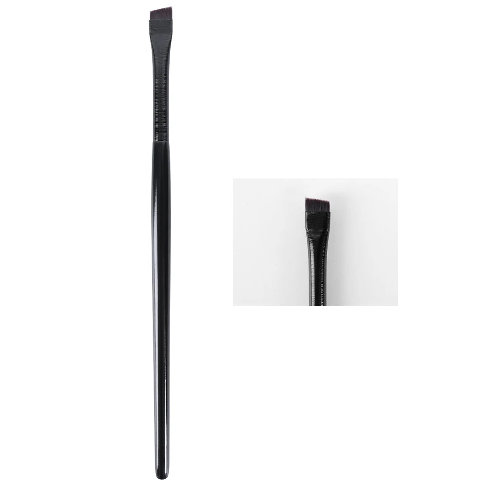 Ultra-Thin Sickle Eyeliner Brush | Oblique Angle Liner Tool Eyeliner Makeup Brush QXL 05