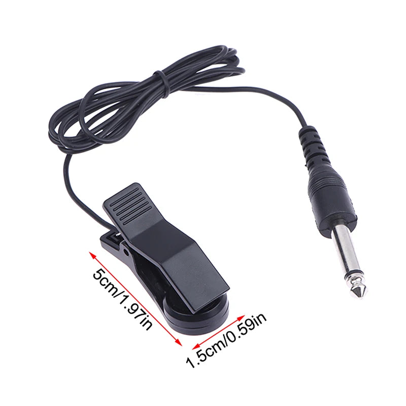 Clip-On Piezo Pickup for Guitar, Violin, Ukulele & More Instrument Pickup QXL 1pcs