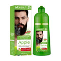 Apple Hair Color Shampoo | Ammonia-Free Black 500ml Hair Dye Shampoo QXL black