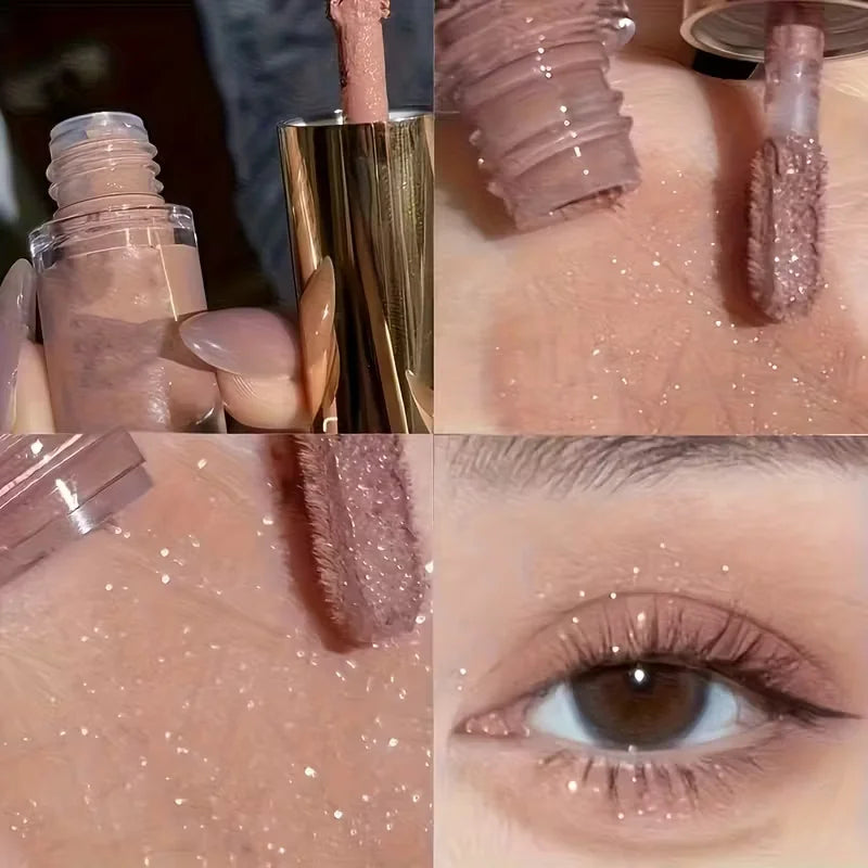 Long-Lasting Liquid Eyeshadow | Matte, Shimmer & Metallic Liquid Eyeshadow QXL