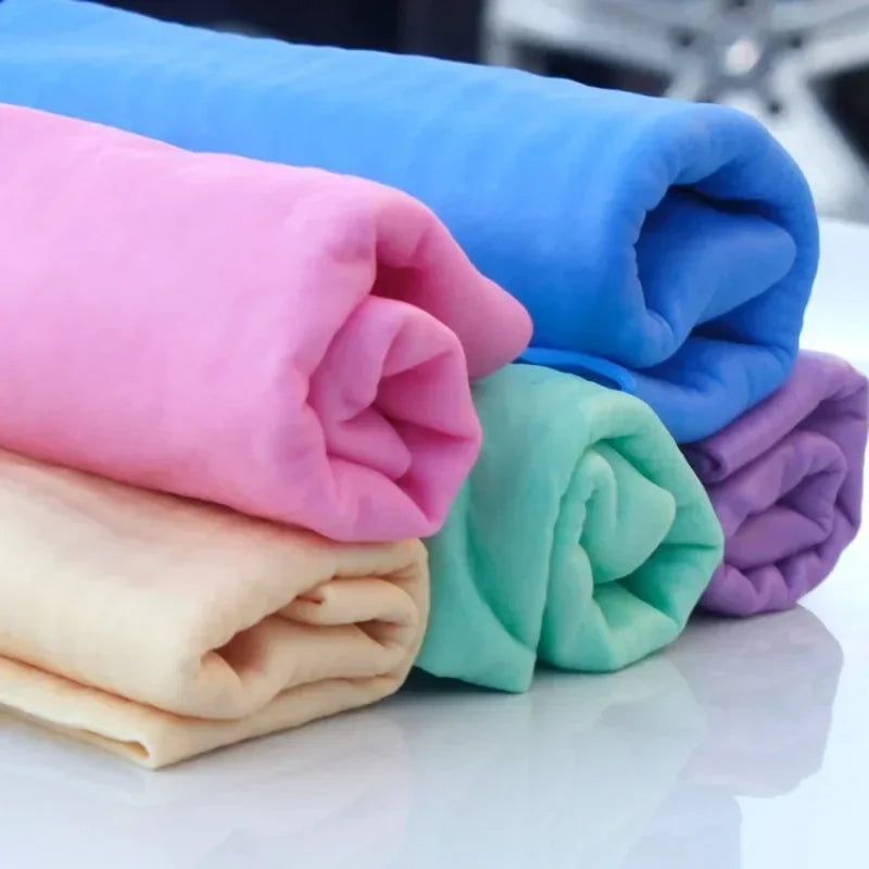PVA Chamois Car Drying Towel 66×43cm | 1/3/5-Pack Car Drying Towel QXL