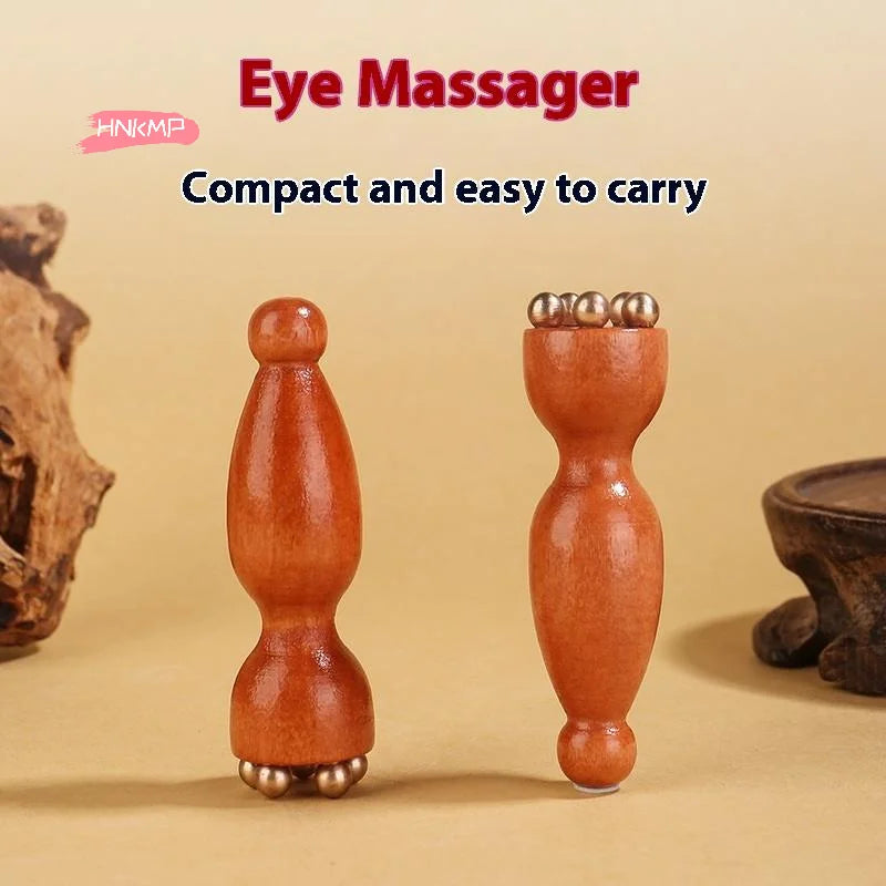 Brass Lotus Gua Sha Eye & Face Massage Stick | Dual-Ended Gua Sha Massage Stick QXL