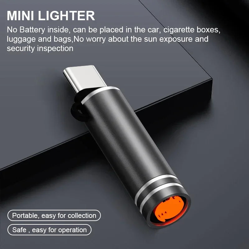 USB-C Arc Lighter | Mini Flameless Electric Lighter 1/3-Pack USB-C Arc Lighter QXL