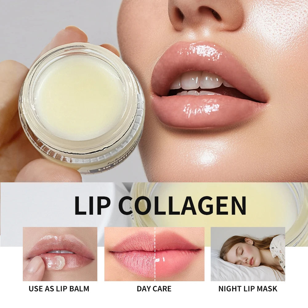 Collagen Lip Mask – Hydrating Overnight Lip Treatment | 20g Collagen Lip Mask QXL