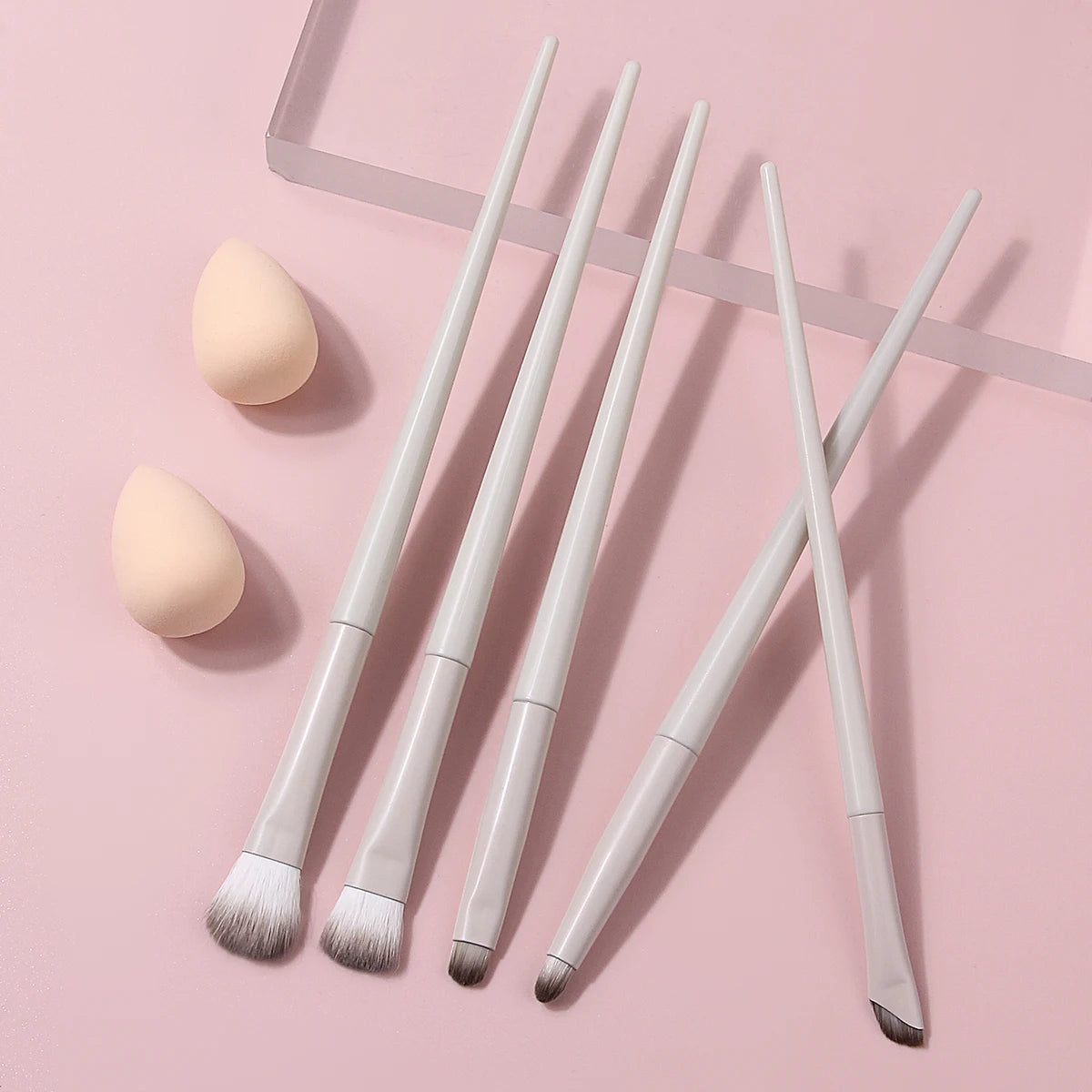 KOSSHOW 7-Pc Eyeshadow Brush Set | Blending & Smoky Eye Eyeshadow Brush Set QXL Default Title