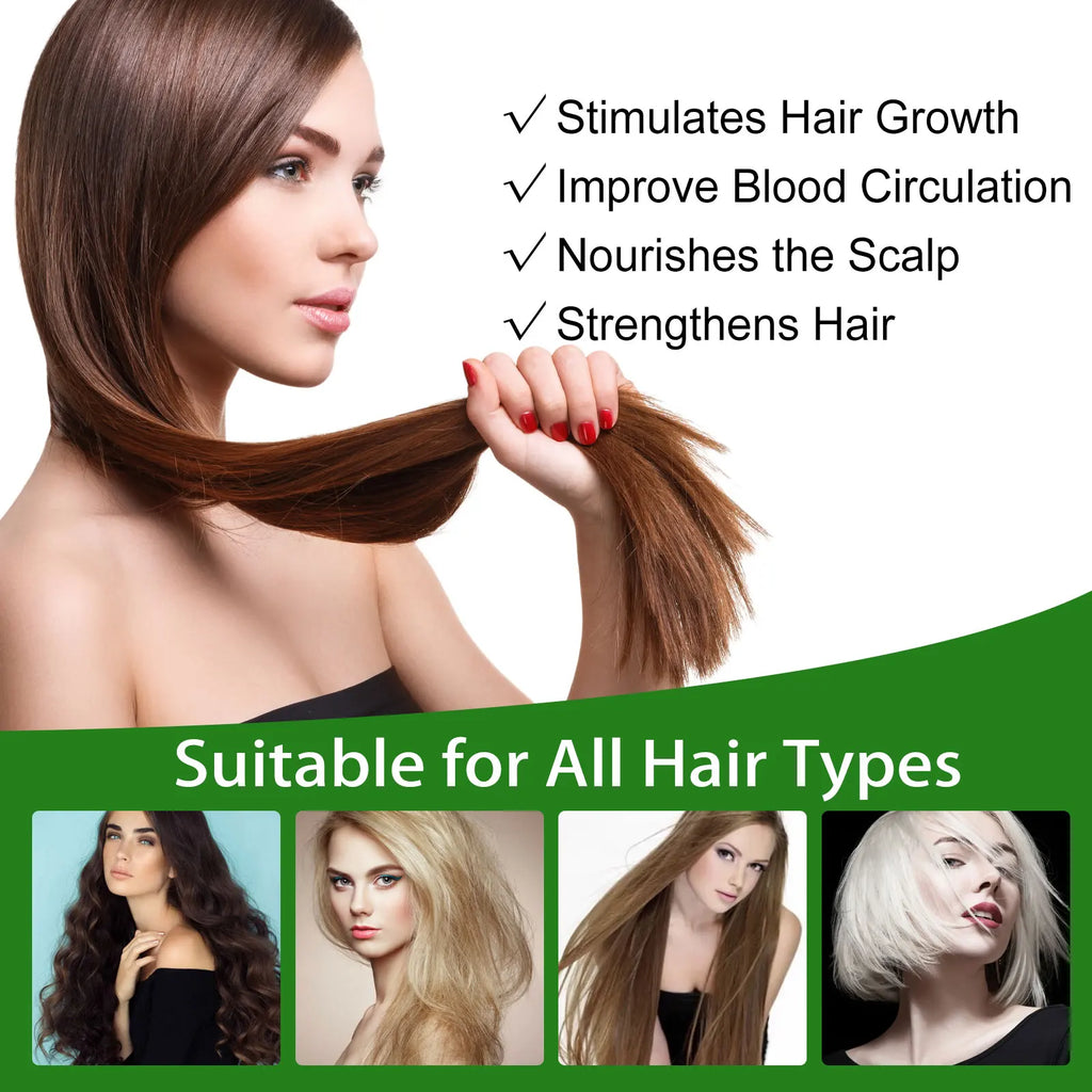 HOEGOA Rosemary Hair Oil – Shine, Frizz Control & Scalp Care Hair Essential Oil QXL