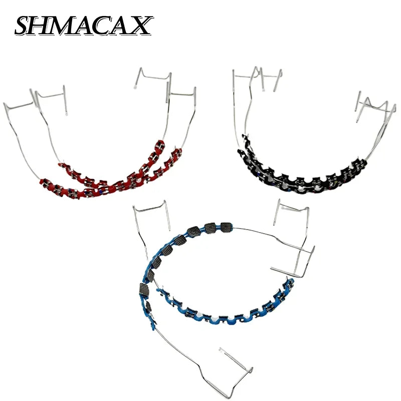 Dental Metal Braces Bracket Set | Archwire & Ligature Ties Dental Braces Set QXL