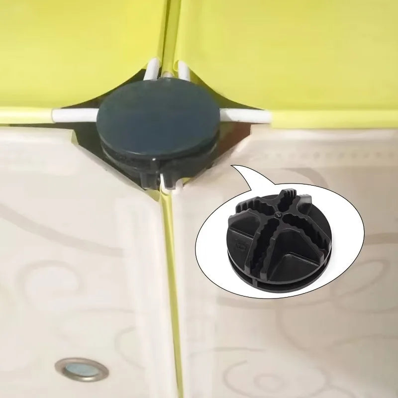 Storage Cube Connectors | Wardrobe, Shoe Cabinet & Pet Cage Cube Storage Connectors QXL