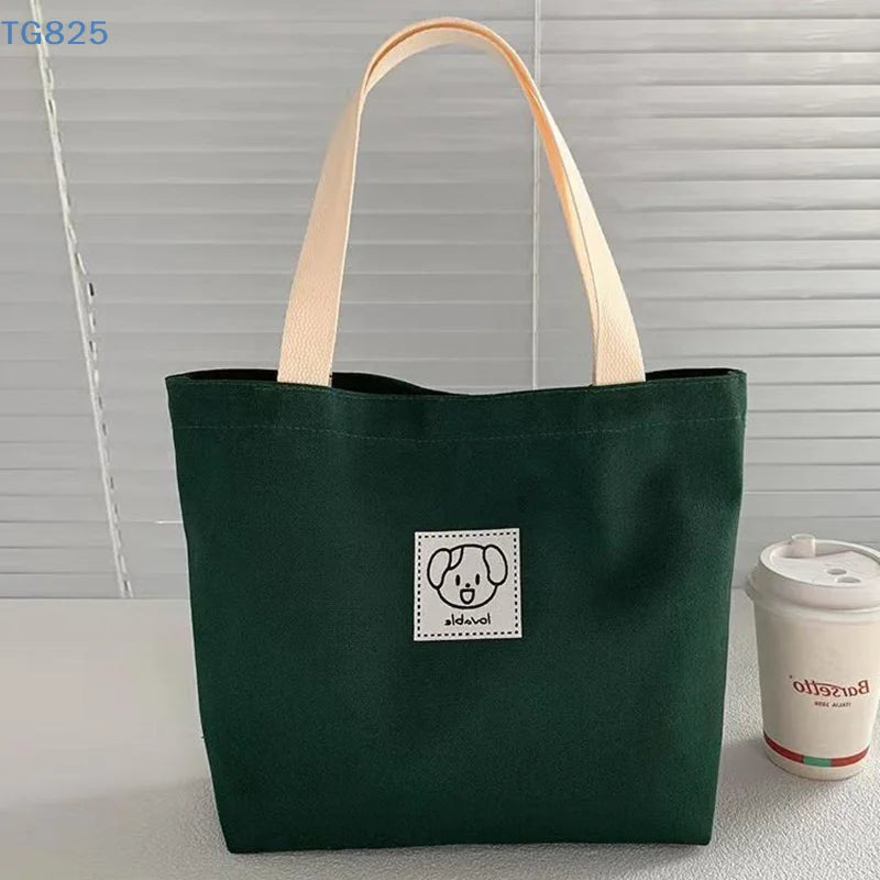 Women's Large Canvas Tote Bag – Casual Shoulder Handbag Canvas Tote Bag QXL