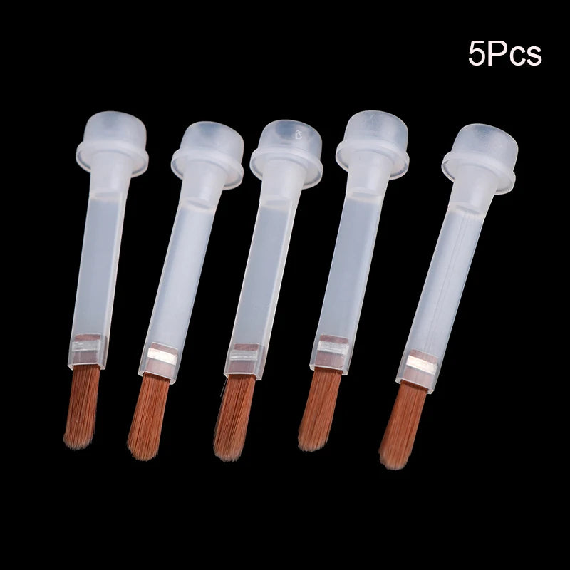 Disposable Nail Polish Brushes | 5/10/20-Pack Replacement Nail Polish Brush QXL 5Pcs