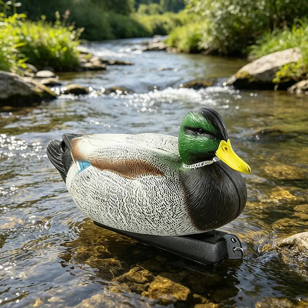 Realistic Mallard Duck Decoy | Floating Drake for Hunting & Garden Duck Hunting Decoy QXL