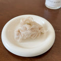 Mesh Pleated Half-Up Shark Claw Clip | Elegant Hair Clip Hair Claw Clip QXL Off-white small