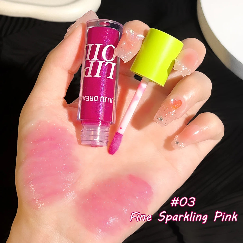 JUJU Dream Candy Jelly Lip Gloss | Mirror Shine 6 Colors Jelly Lip Gloss QXL