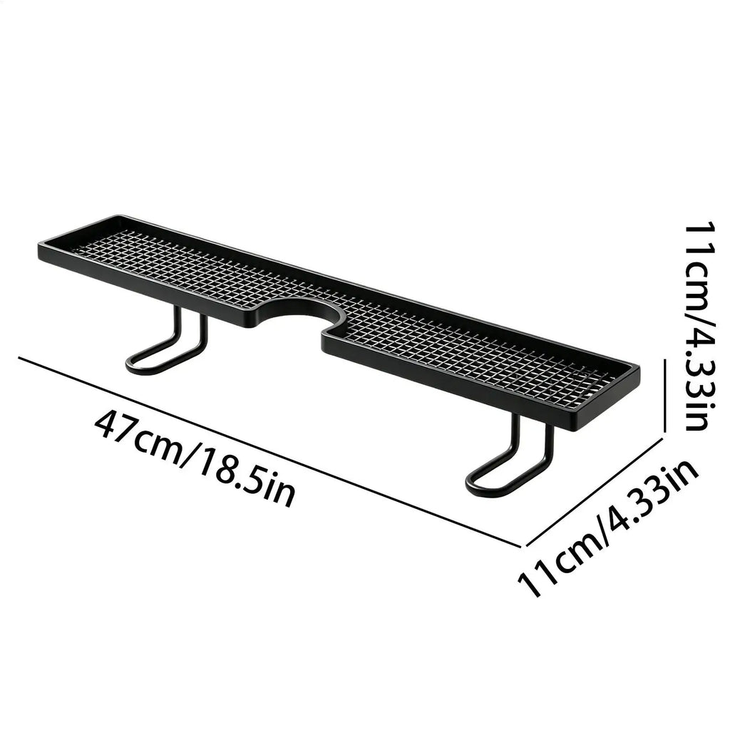 No-Drill Bathroom Sink Shelf | Countertop Organizer Bathroom Sink Organizer QXL