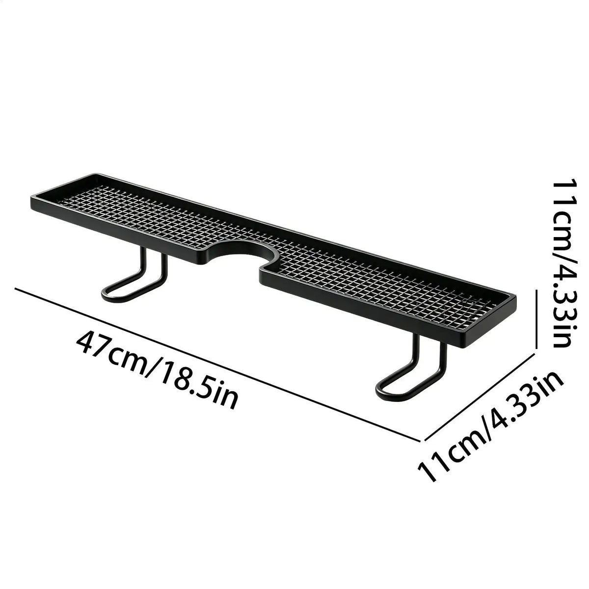No-Drill Bathroom Sink Shelf | Countertop Organizer Bathroom Sink Organizer QXL