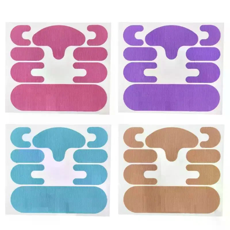 10-Sheet Reusable Anti-Wrinkle Face Patches | Forehead & Neck Anti-Wrinkle Patches QXL