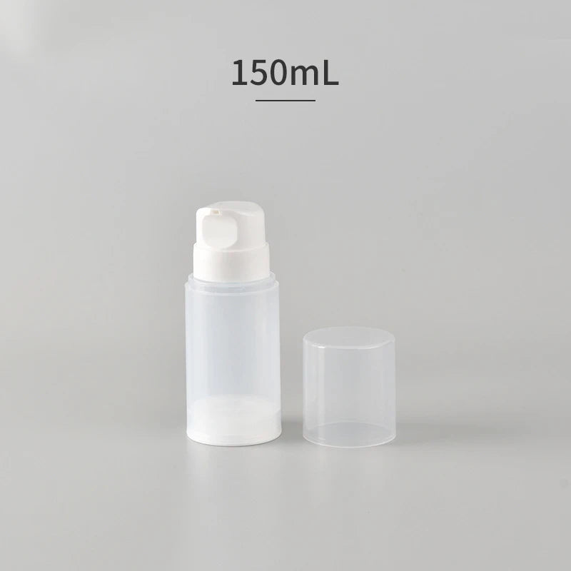 Travel Airless Pump Bottles 150ml 200ml 250ml – Refillable Travel Pump Bottle QXL 150ML