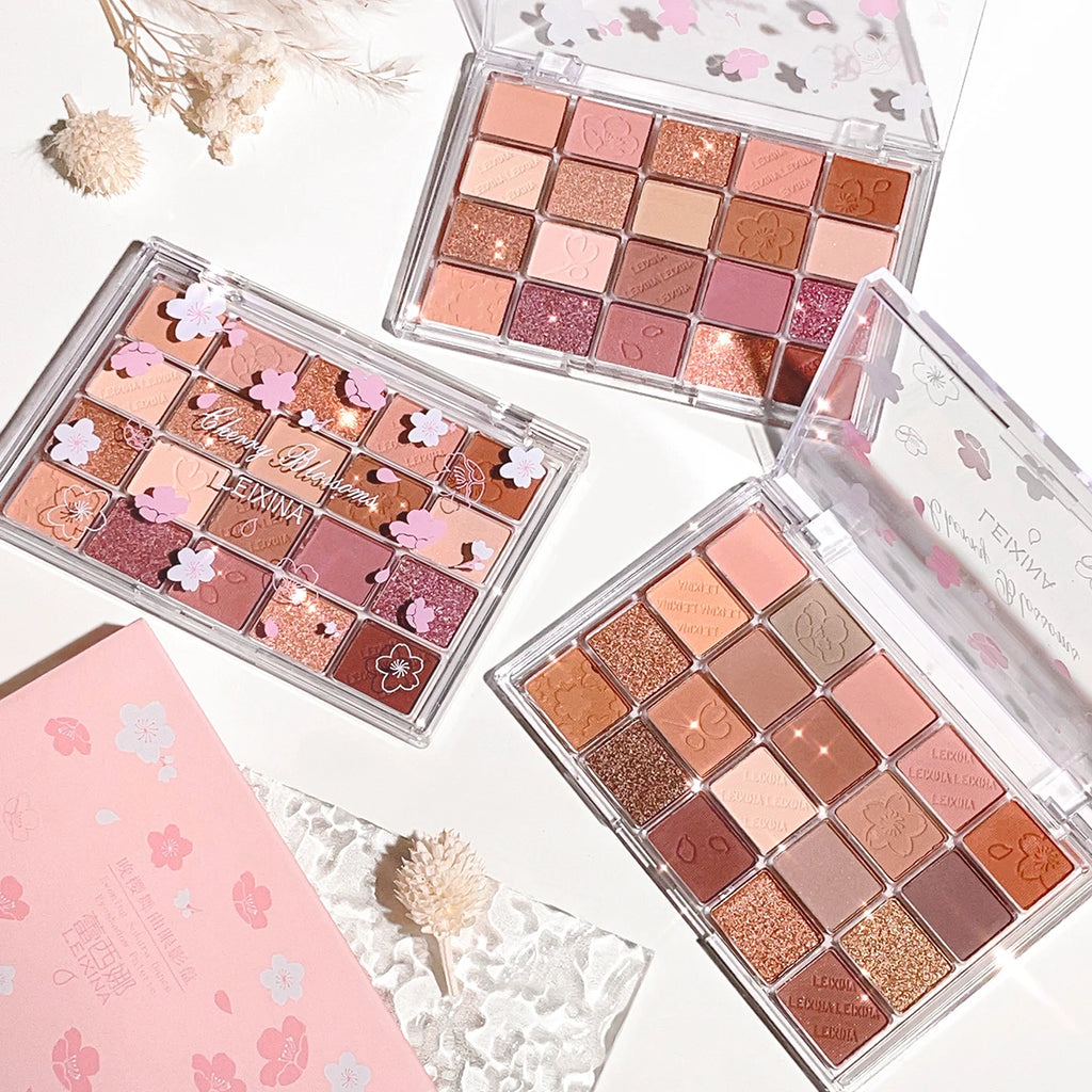 20-Color Eyeshadow Palette | Glitter, Shimmer & Matte Eyeshadow Palette QXL