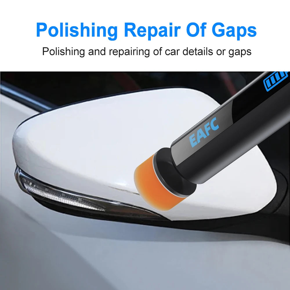 EAFC Wireless Car Polisher & Waxing Machine | 2-Inch Detail Wireless Car Polisher QXL