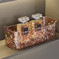 Cosmetic Storage Box | Freestanding Vanity Display Organizer Cosmetic Organizer QXL Pink