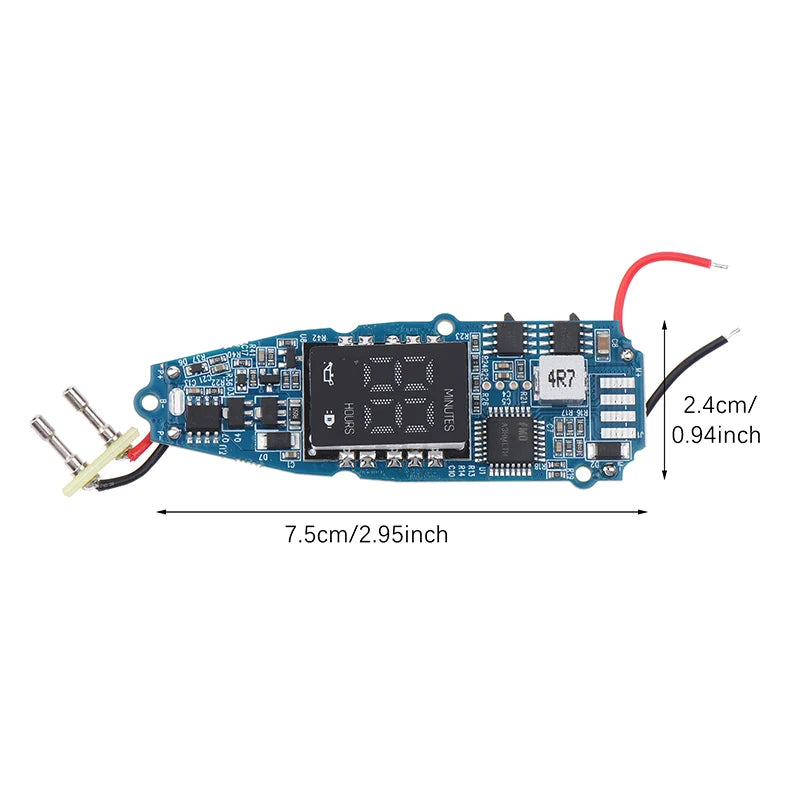 Hair Clipper PCB Circuit Board Replacement for 2020C Clipper Repair Part QXL