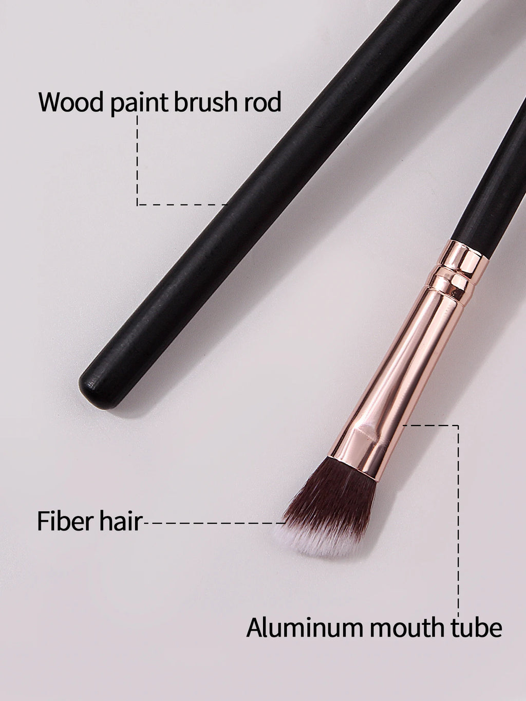 KOSSHOW 6-Pc Eye Makeup Brush Set | Shadow & Blending Eye Makeup Brush Set QXL