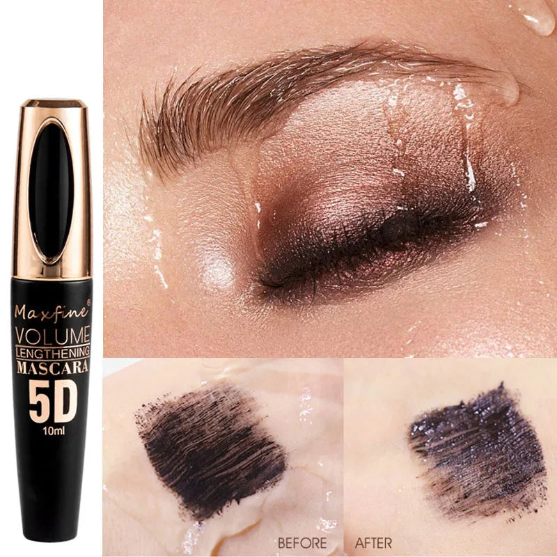 5D Waterproof Mascara – Thickening, Lengthening & Curling Waterproof Mascara QXL