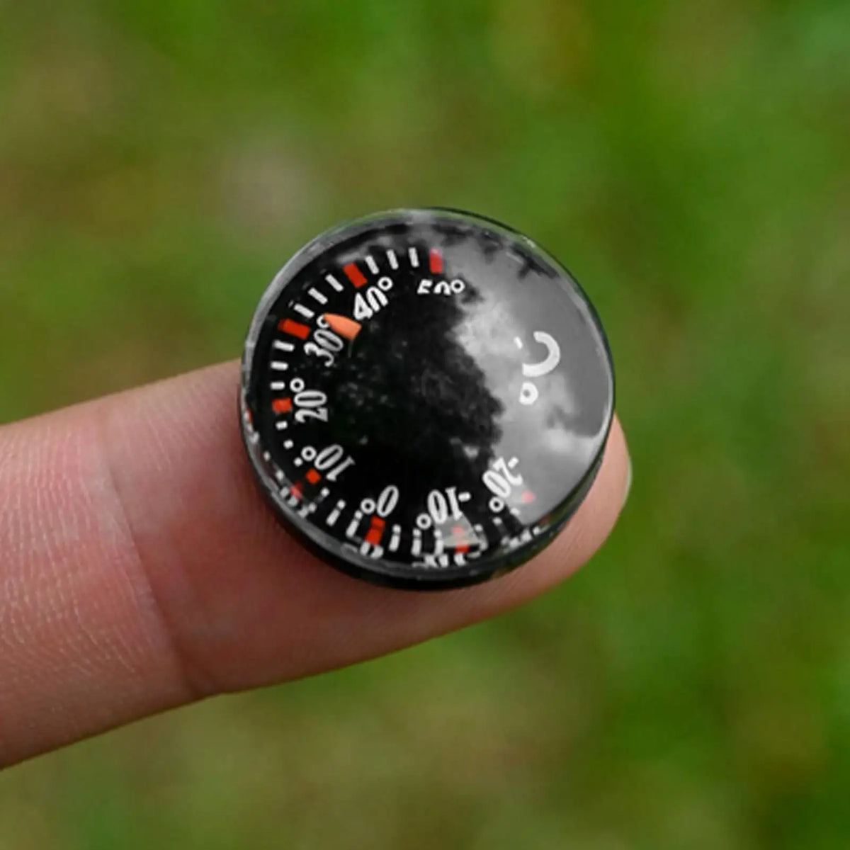 Mini Circular Car Thermometer | Waterproof Dial, High Accuracy Car Dial Thermometer QXL