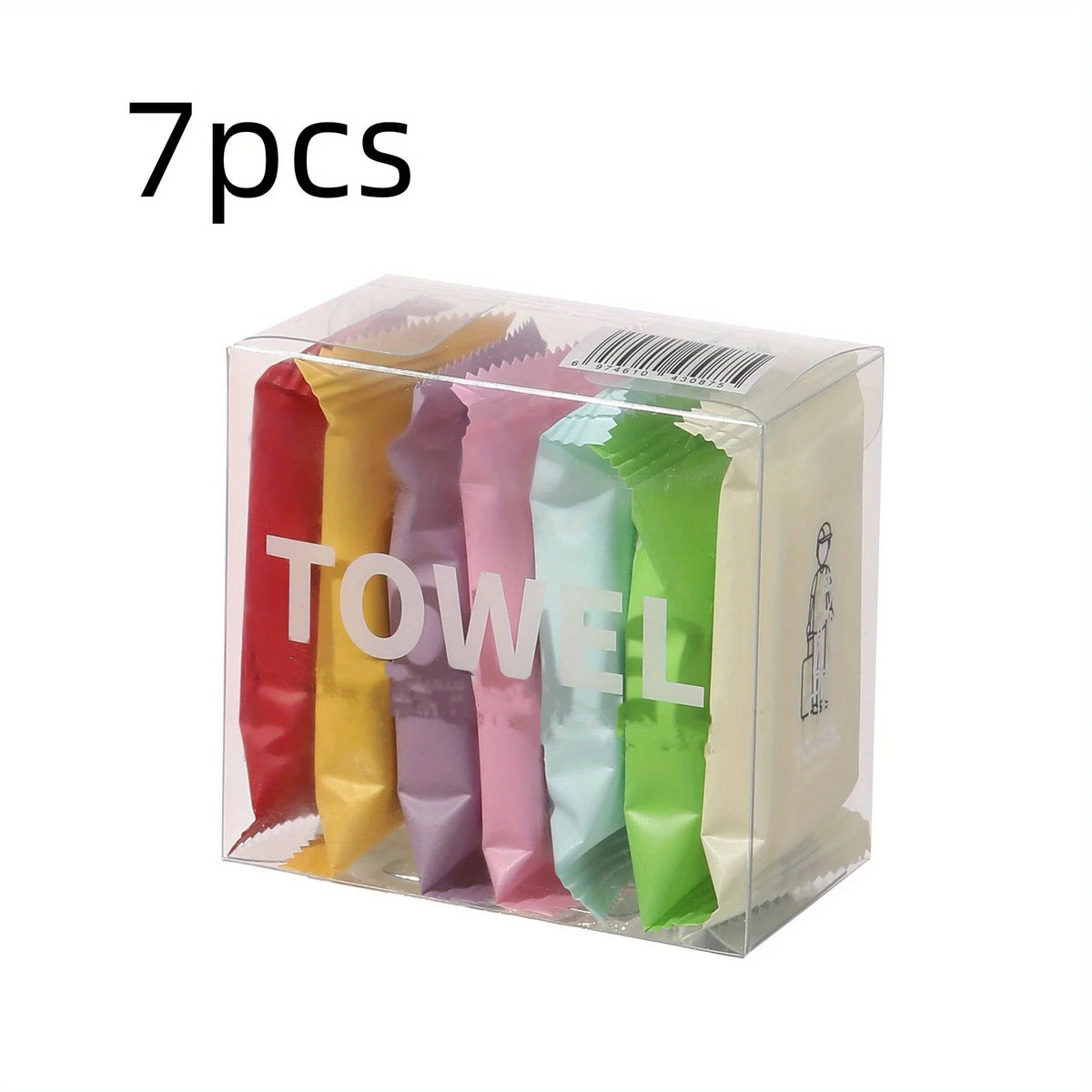 Compressed Disposable Travel Face Towels – 7 or 14-Pack Compressed Travel Towel QXL 7pcs