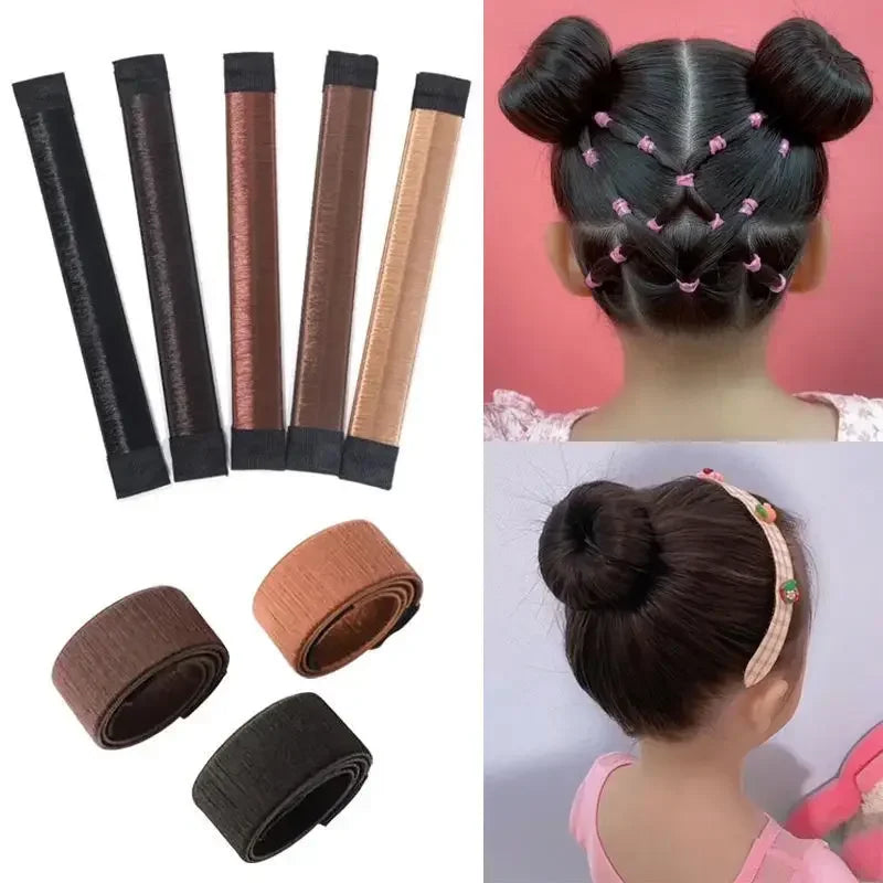 Donut Bun Maker Hair Twist Headband | DIY Styling Tool Hair Bun Maker QXL