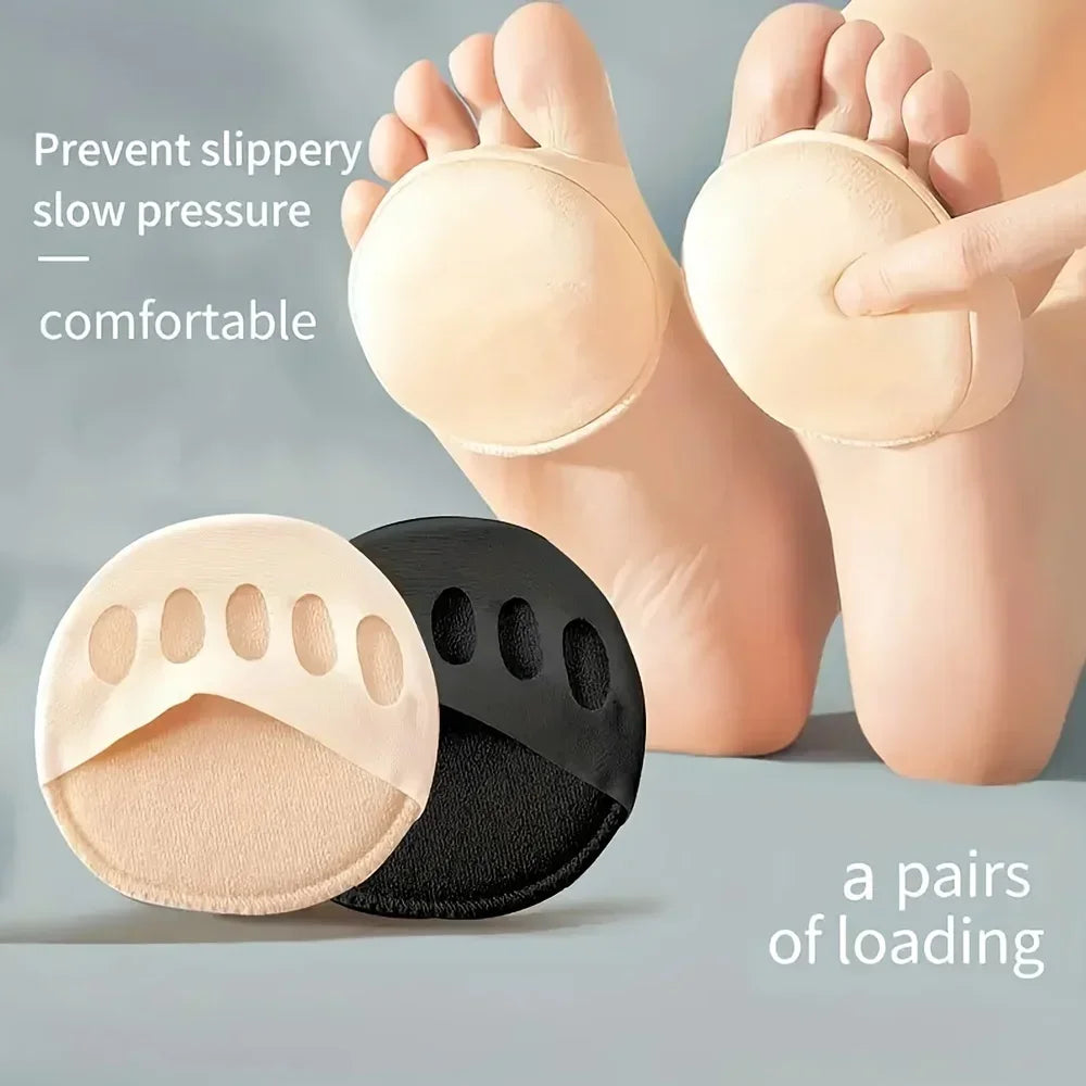 Soft Metatarsal Forefoot Cushion Pads | Non-Slip High Heel Insoles Forefoot Cushion Pads QXL