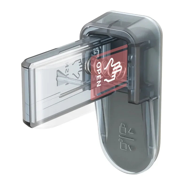 LeverLock Door Handle Safety Lock | Baby & Kids Proofing Child Safety Lock QXL