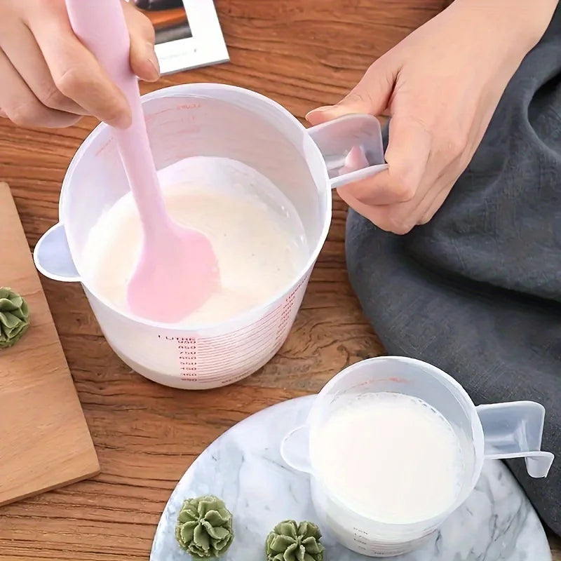 Plastic Liquid Measuring Cup | Multifunction Baking & Cooking Measuring Cup QXL