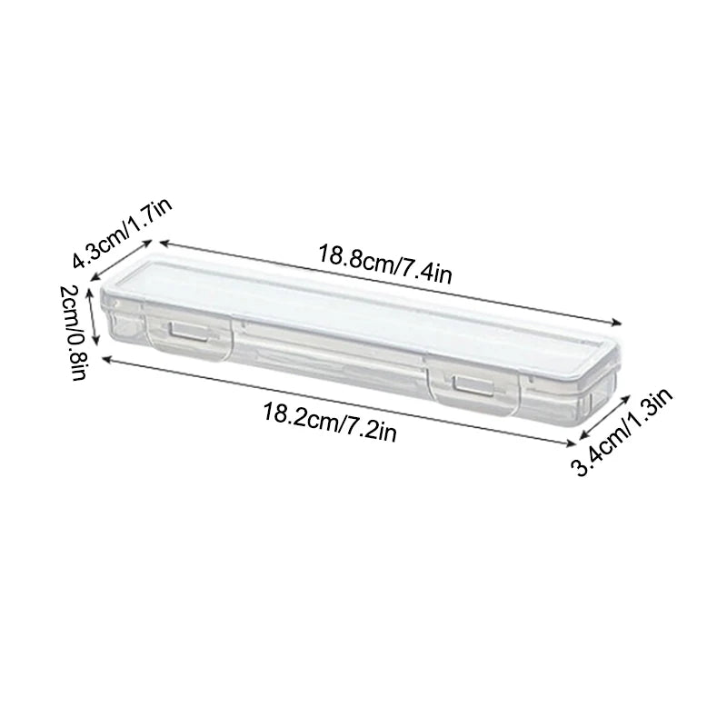 Transparent Travel Toothbrush Case | Portable PP Holder Box Toothbrush Travel Case QXL