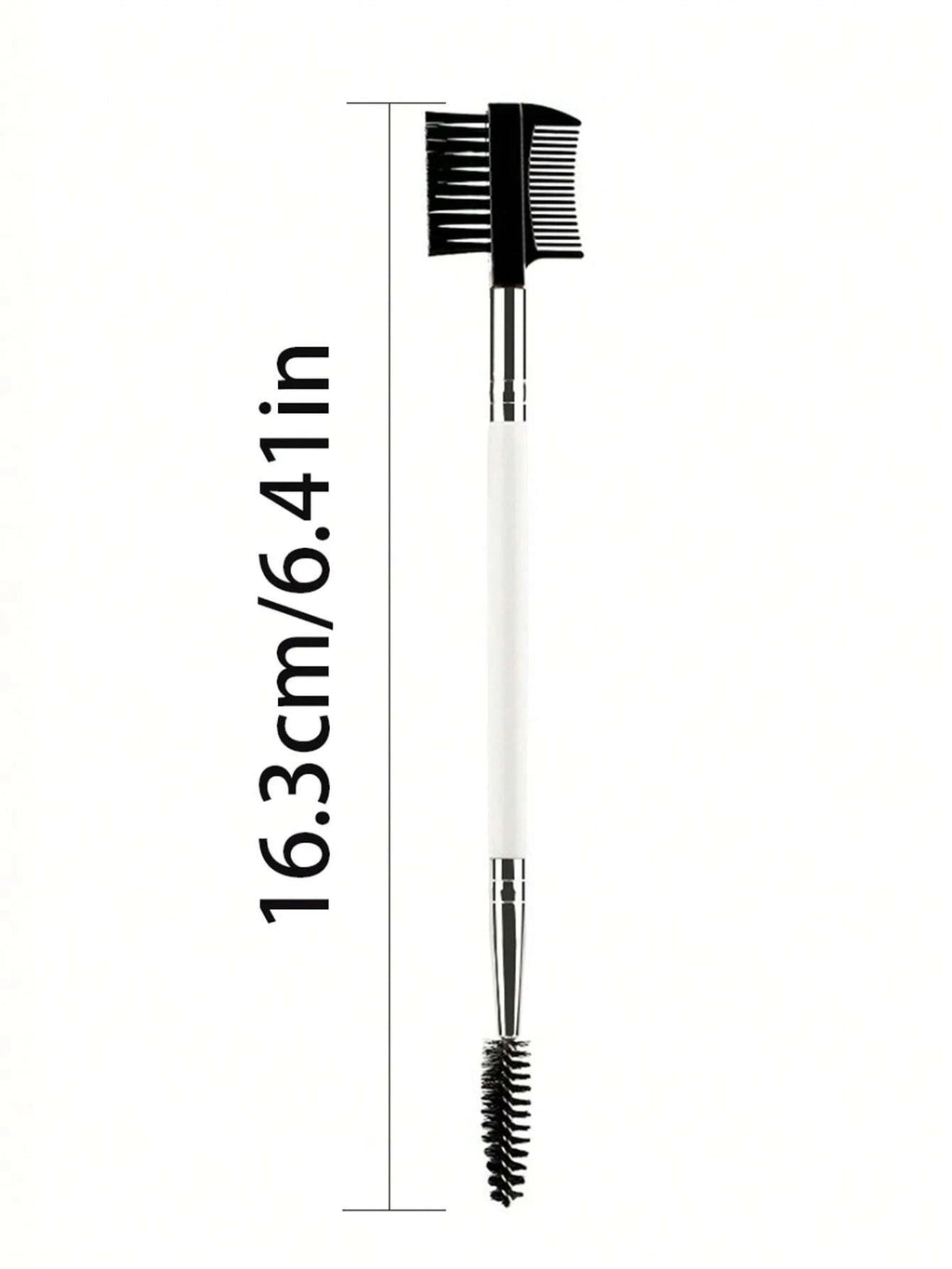3-Head Eyebrow & Eyelash Spoolie Brush Set – Grooming Tool Spoolie Brush Set QXL