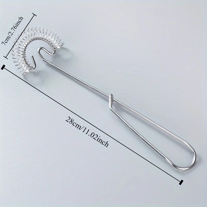 Steel Spring Coil Whisk | Egg Frother & Cream Stirrer Kitchen Whisk QXL 1pc