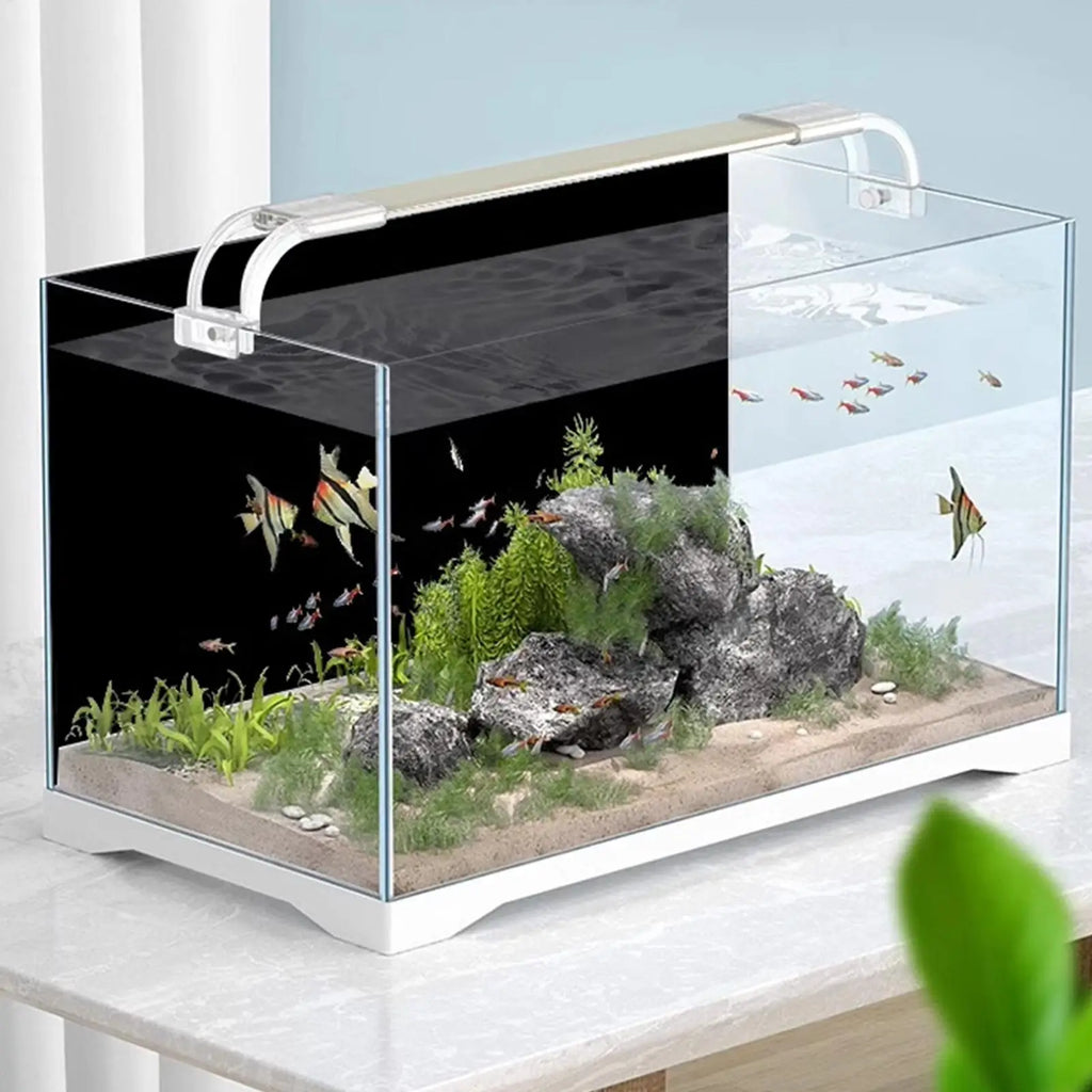 Black Aquarium Background Static Cling Sticker | PVC Fish Tank Aquarium Background QXL