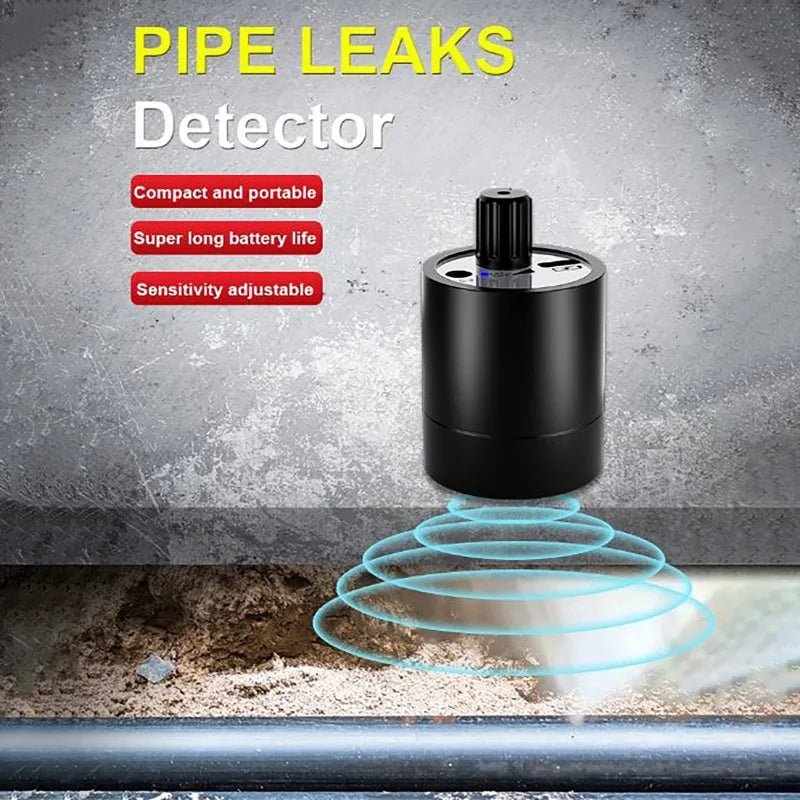 Water Leak Detector – High-Sensitivity Acoustic Sound Tool Leak Detector Tool QXL